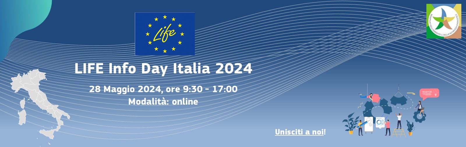 LIFE Info Day Italia 2024 (evento online, 28 maggio 2024) Ministero